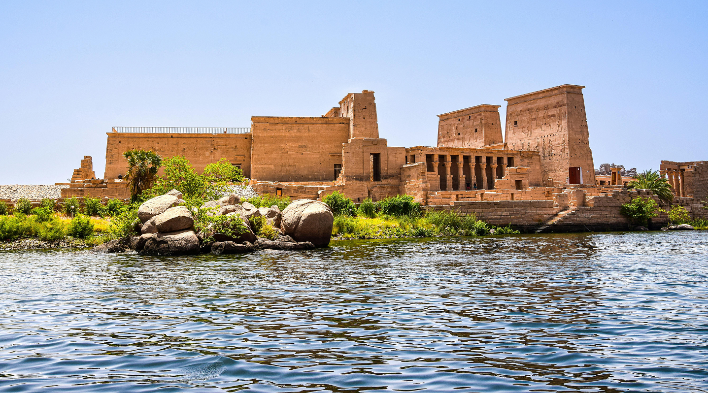 Île de Philae - Temple d'Isis sur l'eau