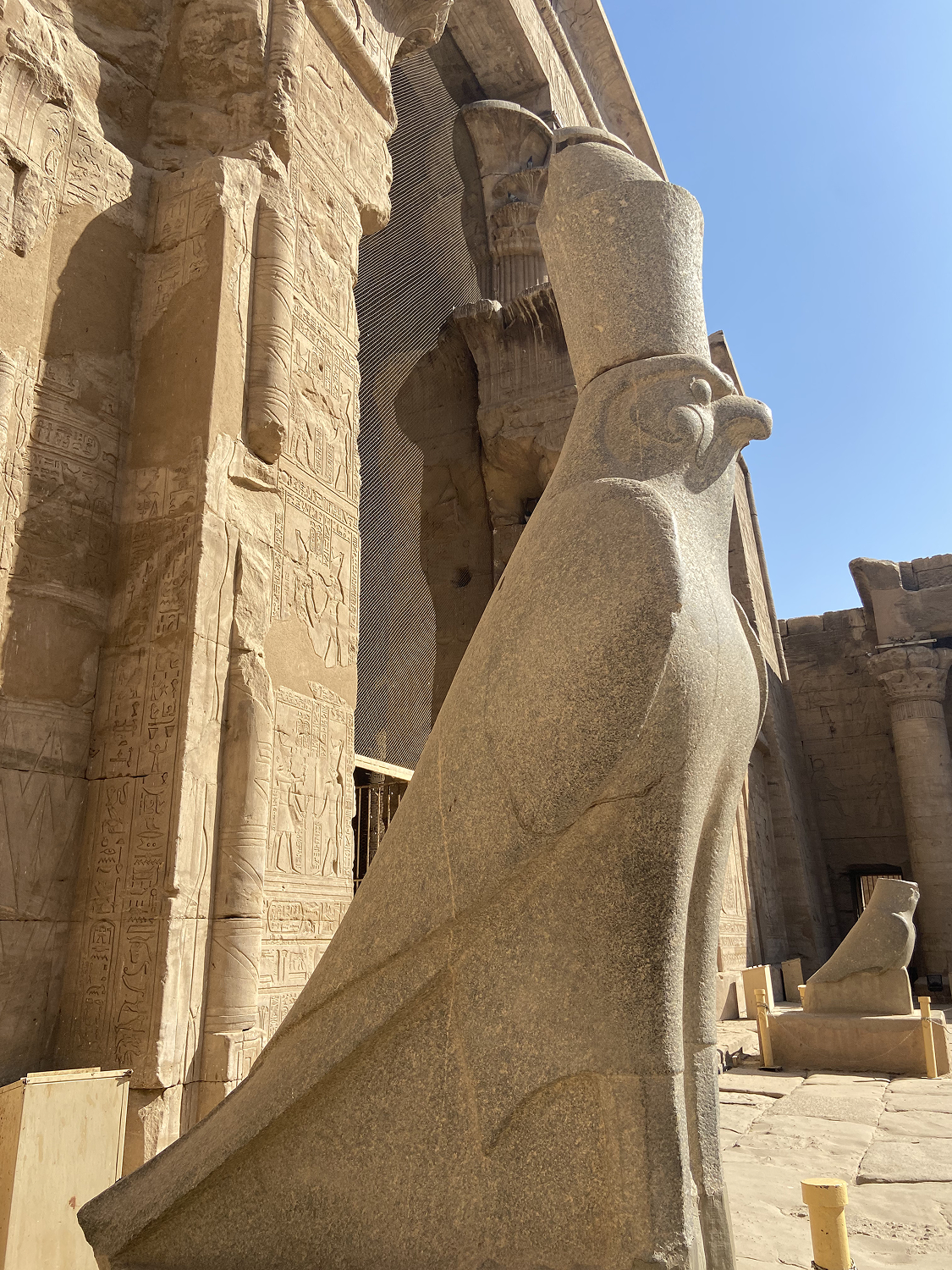 Détails architecturaux du temple