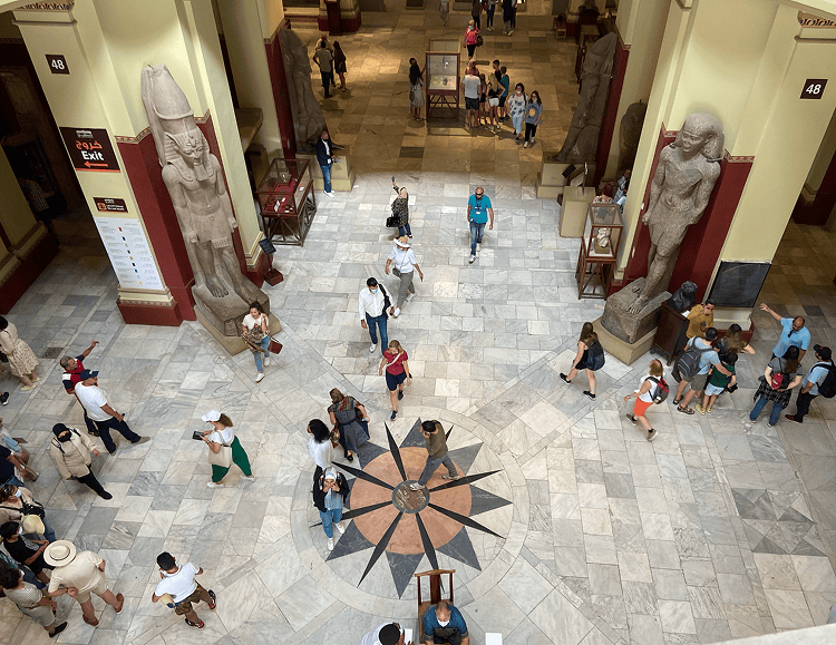 Musée Égyptien du Caire - Façade historique