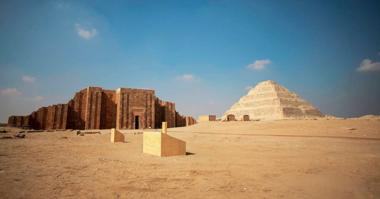 Nécropole de Saqqarah - Pyramide à degrés